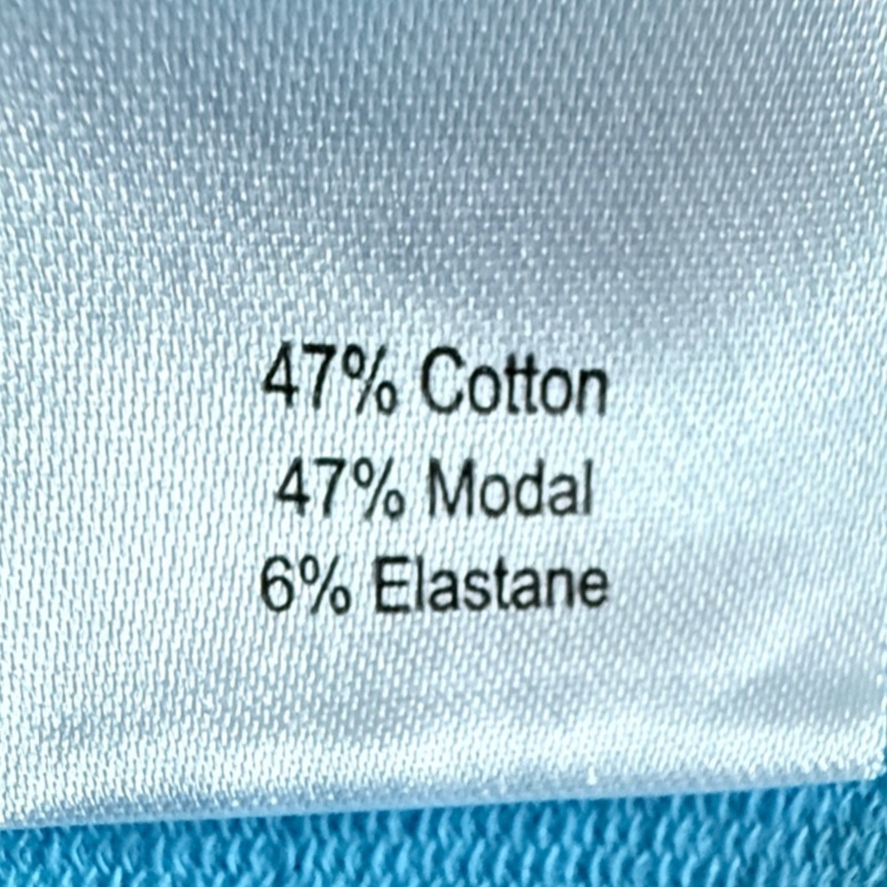 Peter Millar Ace Cotton-Modal Quarter-Zip Pullover Men’s Medium Blue Golf - Picture 12 of 16
